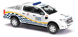 Busch 52828 - H0 - Ford Ranger Polizei Mallorca mit Abdeckung
